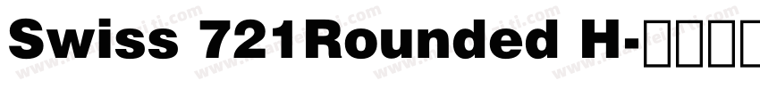 Swiss 721Rounded H字体转换
